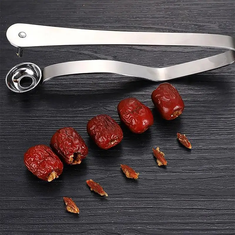 Stainless Steel Corer Tool Stainless Steel Hangable Core Remover Reusable Pitter Tool Fruit Pitting Supplies Red Dates Corers
Stainless Steel Corer Tool Stainless Steel Hangable Core Remover Reusable Pitter Tool Fruit Pitting Supplies Red Dates Corers