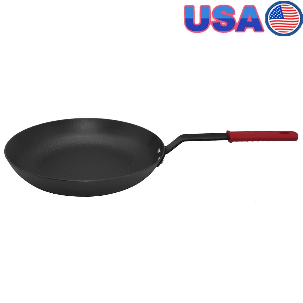 Lightweight Cast Iron Skillet Pre-Seasoned 12 Inch Cooking Pan with Silicone Handle Indoor Outdoor Versatile Use
Lightweight Cast Iron Skillet Pre-Seasoned 12 Inch Cooking Pan with Silicone Handle Indoor Outdoor Versatile Use