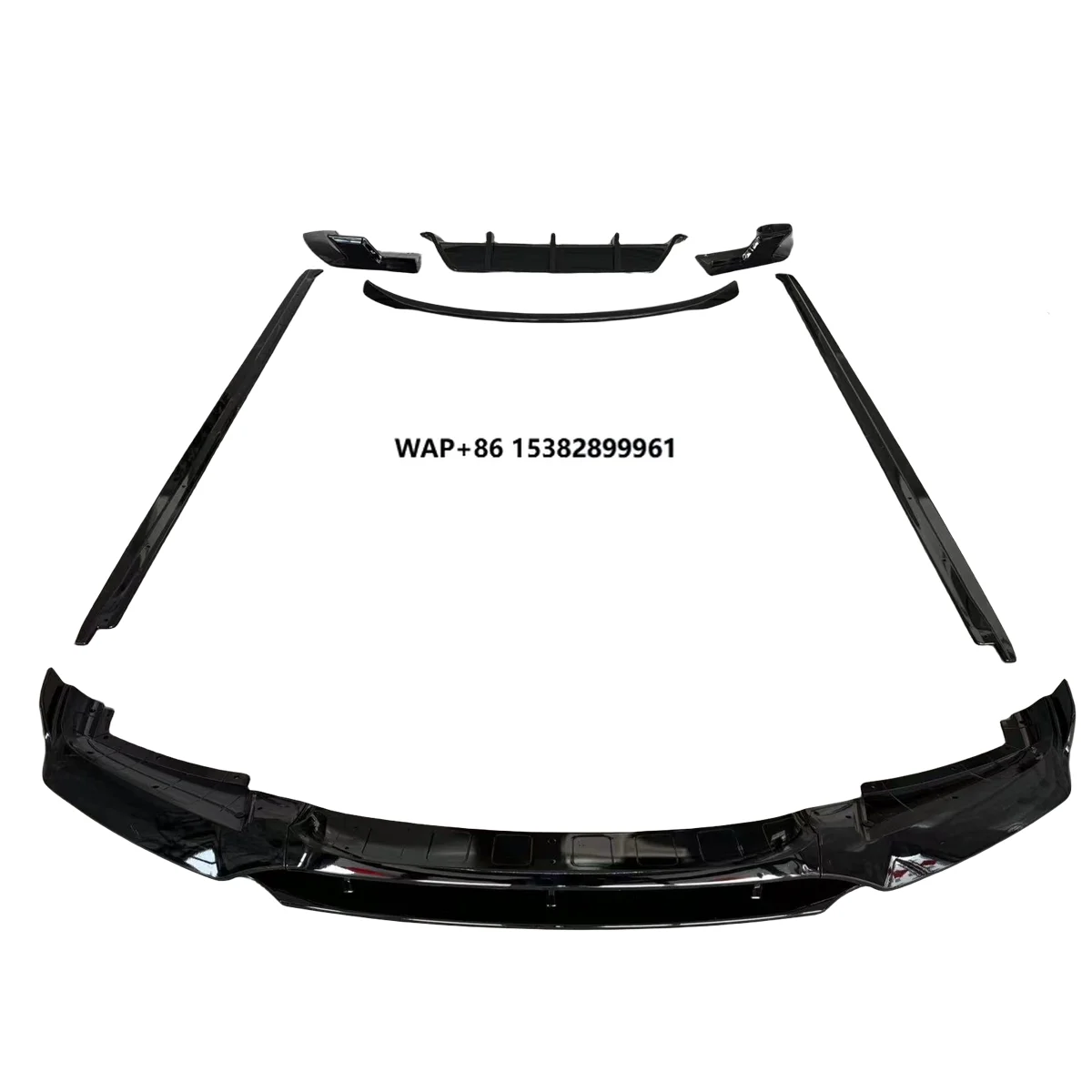 Car Bumpers Gloss Black Sport Black Samurai Front Lip Rear Diffuser Full Body Aero Kit for X6 F16
Car Bumpers Gloss Black Sport Black Samurai Front Lip Rear Diffuser Full Body Aero Kit for X6 F16