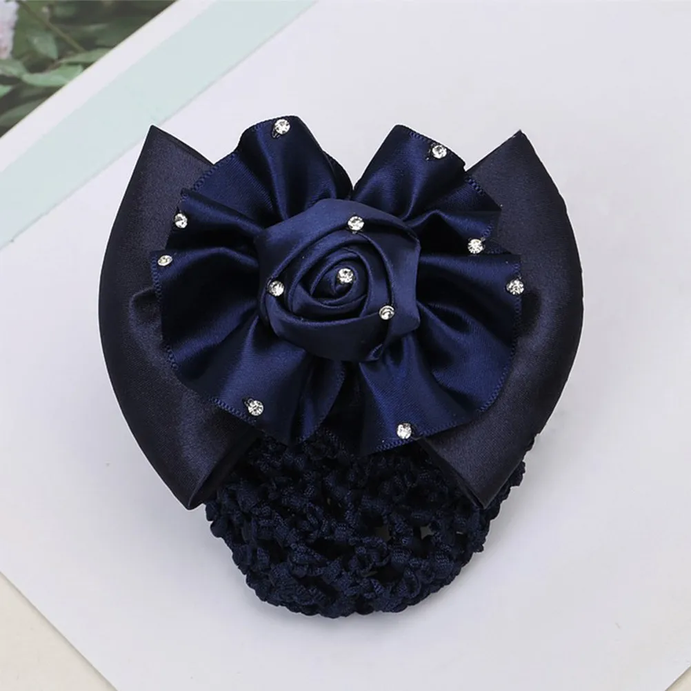 3Pcs Professional Bun Cover Hair Snood with Bow Knot Rose Design Gentle Elastic Hair Clip Net for Women Nurses Hostesses
3Pcs Professional Bun Cover Hair Snood with Bow Knot Rose Design Gentle Elastic Hair Clip Net for Women Nurses Hostesses