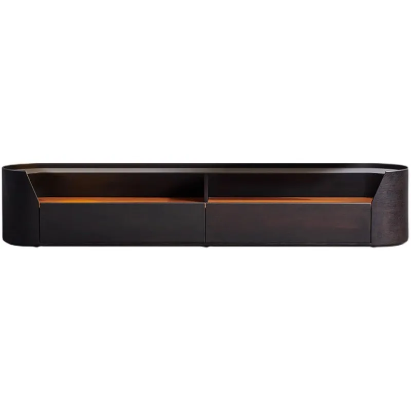 Simple TV cabinet Internet celebrity circular arc smoked oak bedroom floor cabinet
Simple TV cabinet Internet celebrity circular arc smoked oak bedroom floor cabinet