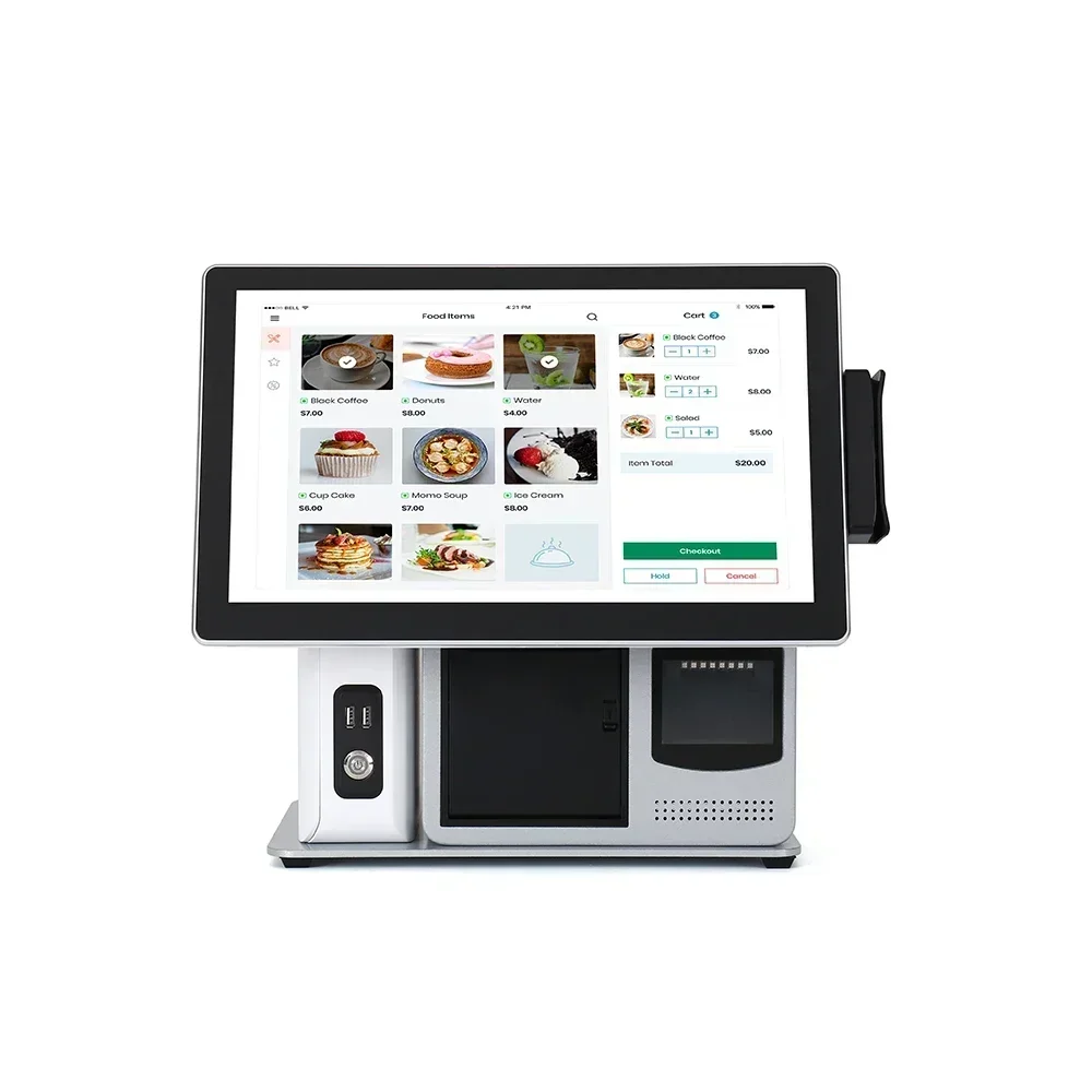 In stock 15.6inch All-in-one Cash Register Touch Screen TFT LED Screen Point of Sale TPV POS System with Printer Scanner
In stock 15.6inch All-in-one Cash Register Touch Screen TFT LED Screen Point of Sale TPV POS System with Printer Scanner