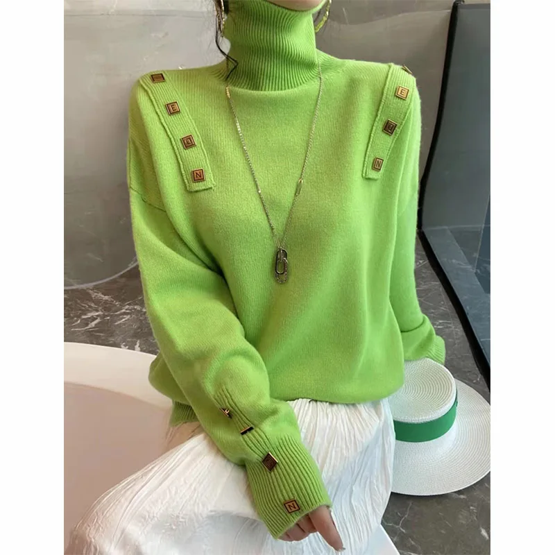 Модный теплый вязаный свитер Camere, осень-зима, свободный слинг для похудения, молодежный длинный свек, женский свитер с высоким воротником...
Модный теплый вязаный свитер Camere, осень-зима, свободный слинг для похудения, молодежный длинный свек, женский свитер с высоким воротником...