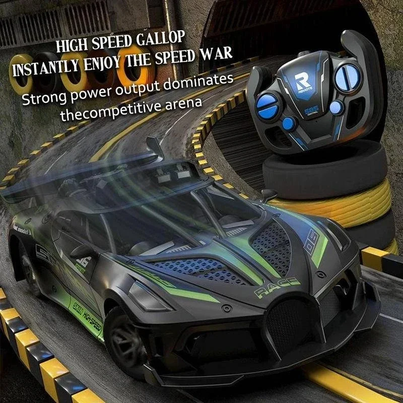 Игрушечный радиоуправляемый автомобиль 2,4G Drift Racing с дистанционным управлением Высокоскоростной внедорожный радиоуправляемый автомобиль RC Гоночный автомобиль Игрушка для детей Подарки
Игрушечный радиоуправляемый автомобиль 2,4G Drift Racing с дистанционным управлением Высокоскоростной внедорожный радиоуправляемый автомобиль RC Гоночный автомобиль Игрушка для детей Подарки