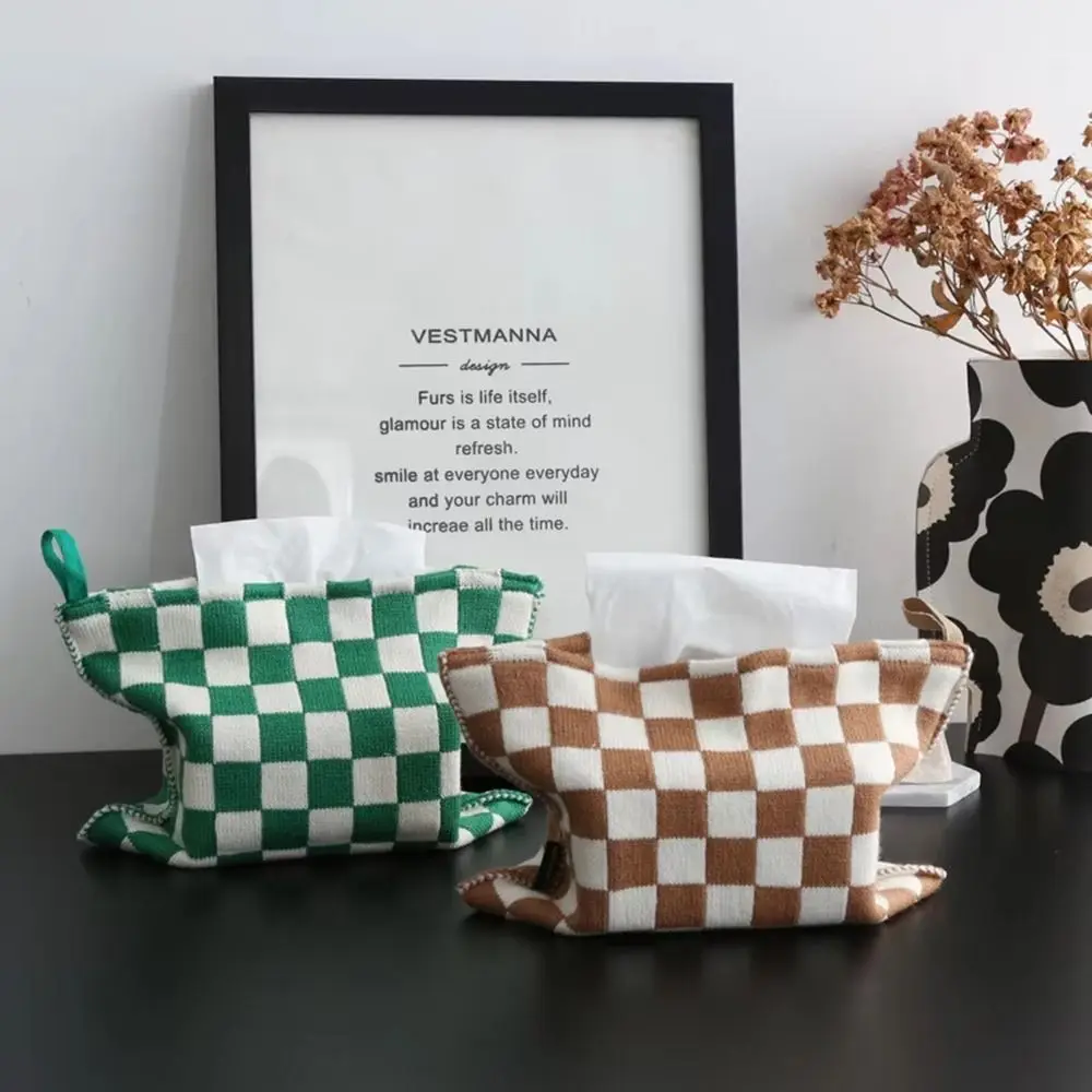 Soft Foldable Knitted Tissue Bag Dustproof Hangable Desktop Paper Towels Case Reusable Portable Paper Storage Box Dining Table
Soft Foldable Knitted Tissue Bag Dustproof Hangable Desktop Paper Towels Case Reusable Portable Paper Storage Box Dining Table