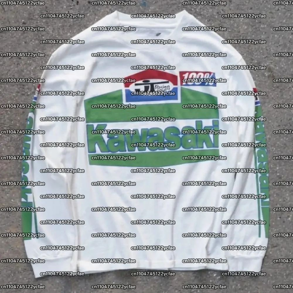 Kawasaki Motorcycle Racing Team 2025 Men's T-shirt Long Sleeve Spring and Autumn Men's T-shirt New Sports Breathable Men's Top
Kawasaki Motorcycle Racing Team 2025 Men's T-shirt Long Sleeve Spring and Autumn Men's T-shirt New Sports Breathable Men's Top
