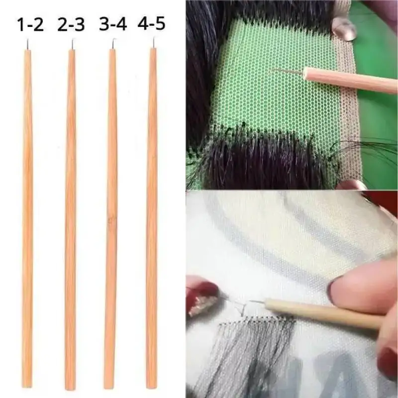 4 Sizes Bamboo Crochet Needle Hooks for Hair Dreadlocks 1-2 2-3 3-4 4-5 Hair Crocheting Tool for Locs Maintenance
4 Sizes Bamboo Crochet Needle Hooks for Hair Dreadlocks 1-2 2-3 3-4 4-5 Hair Crocheting Tool for Locs Maintenance