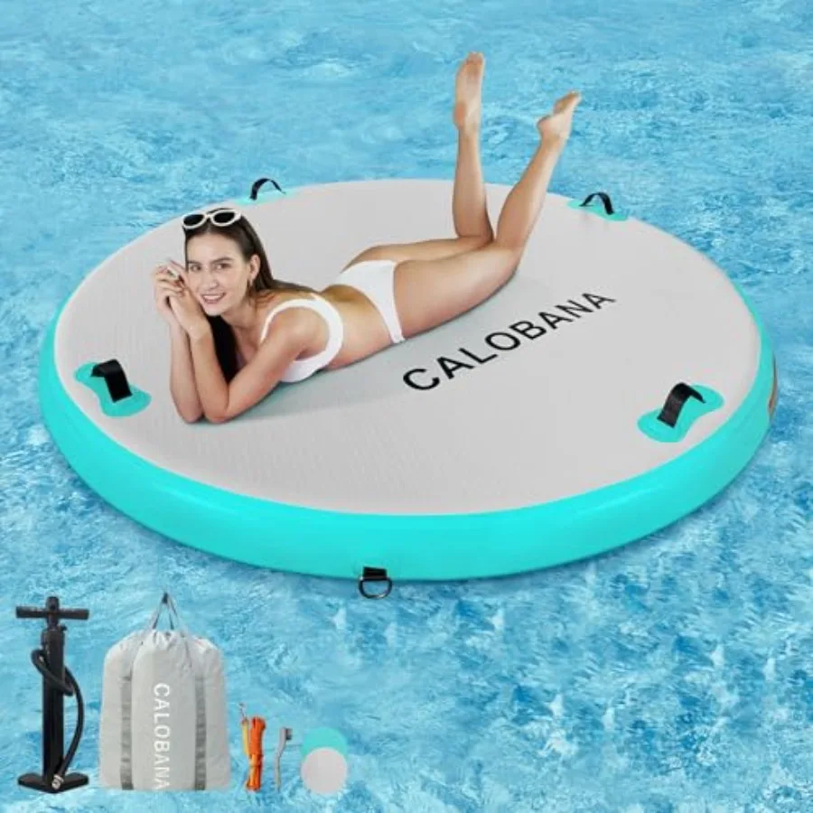 Water Hammock Inflatable Round Floating Ring, Lake Floats Raft Island Inflatable Dock Platform for Adults Pool River Beach Part
Water Hammock Inflatable Round Floating Ring, Lake Floats Raft Island Inflatable Dock Platform for Adults Pool River Beach Part
