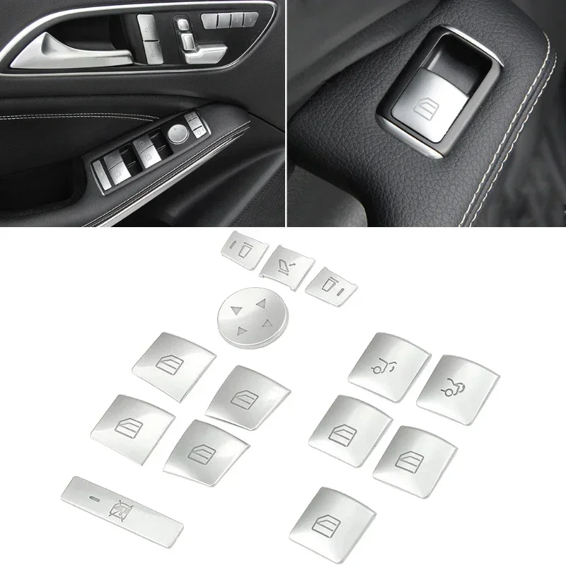 Inner Door Armrest Window Switch Button Trim Cover Sticker For Benz GLK ML GL A B C E G Class W204 W212 W246 W166 X166
Inner Door Armrest Window Switch Button Trim Cover Sticker For Benz GLK ML GL A B C E G Class W204 W212 W246 W166 X166