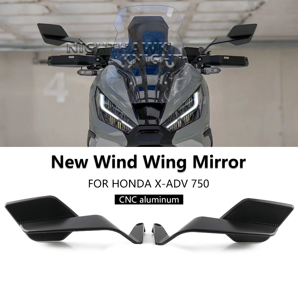 For Honda X-ADV 750 xadv750 XADV 750 2017-2025 CNC Aluminum Wind Wing Mirror Motorcycle Adjustable Wide Angle Rear View Mirror
For Honda X-ADV 750 xadv750 XADV 750 2017-2025 CNC Aluminum Wind Wing Mirror Motorcycle Adjustable Wide Angle Rear View Mirror