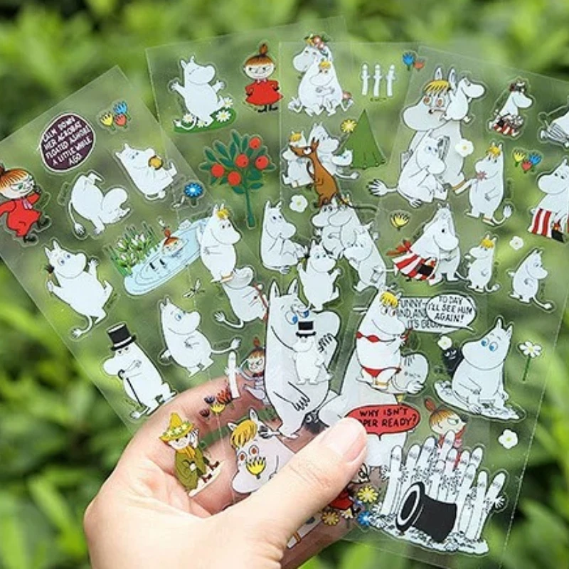 4PCS New Cute Anime Moomins Series PVC Sticker Creativity Cartoon Exquisite Printing DIY Mobile Phone Stationery Stickers Gift
4PCS New Cute Anime Moomins Series PVC Sticker Creativity Cartoon Exquisite Printing DIY Mobile Phone Stationery Stickers Gift