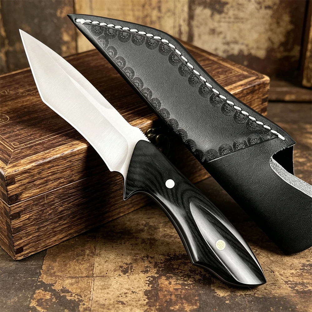 M390 High Performance Fixed Blade Knife, Colored Wood Handle, Outdoor EDC Multifunctional Tool for Camping Hiking Fishing
M390 High Performance Fixed Blade Knife, Colored Wood Handle, Outdoor EDC Multifunctional Tool for Camping Hiking Fishing