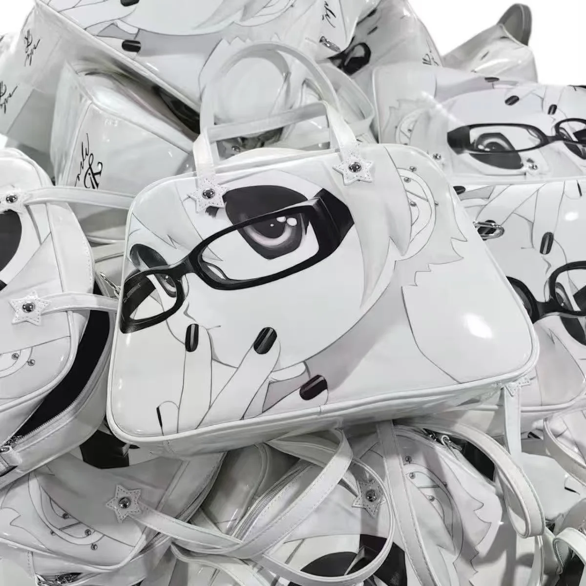 Сумки через плечо в стиле Y2K, Харадзюку, Кавайи, с японским мультяшным принтом для девочек, универсальные, милые, модные сумки-багеты
Сумки через плечо в стиле Y2K, Харадзюку, Кавайи, с японским мультяшным принтом для девочек, универсальные, милые, модные сумки-багеты