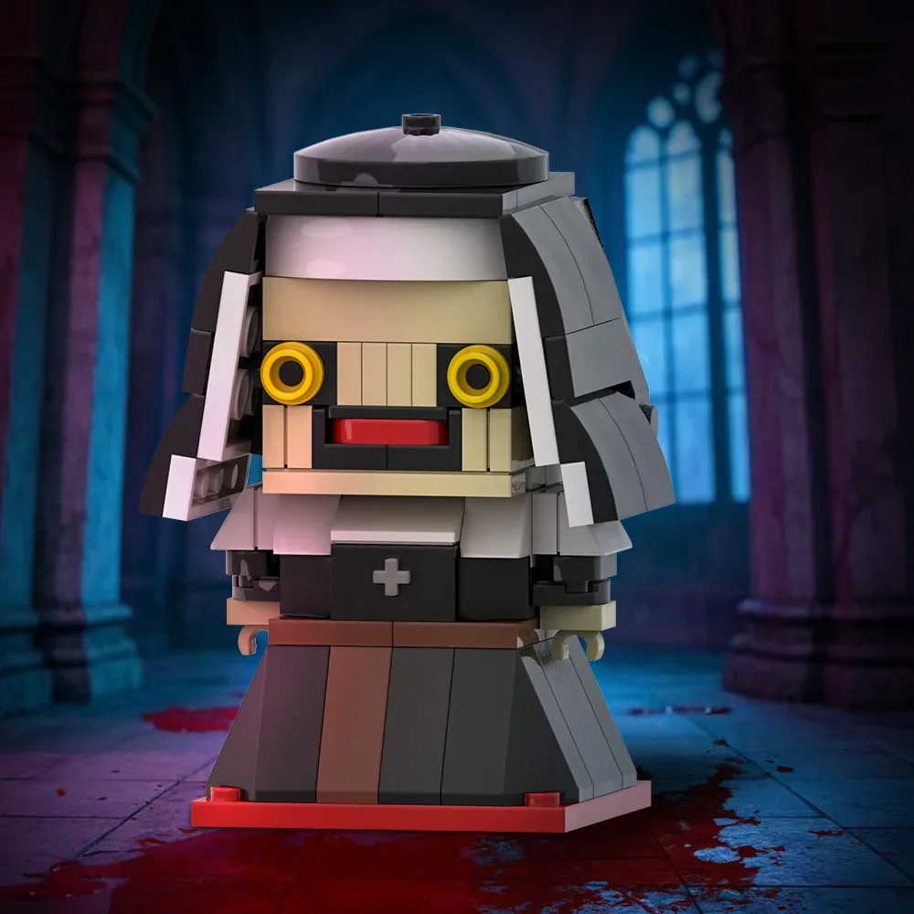 MOC The Nuns Brickheadzs Набор строительных блоков Фильмы ужасов Монастыр Дьяволы DIY Кирпичная игрушка для детей Подарок на Хэллоуин
MOC The Nuns Brickheadzs Набор строительных блоков Фильмы ужасов Монастыр Дьяволы DIY Кирпичная игрушка для детей Подарок на Хэллоуин