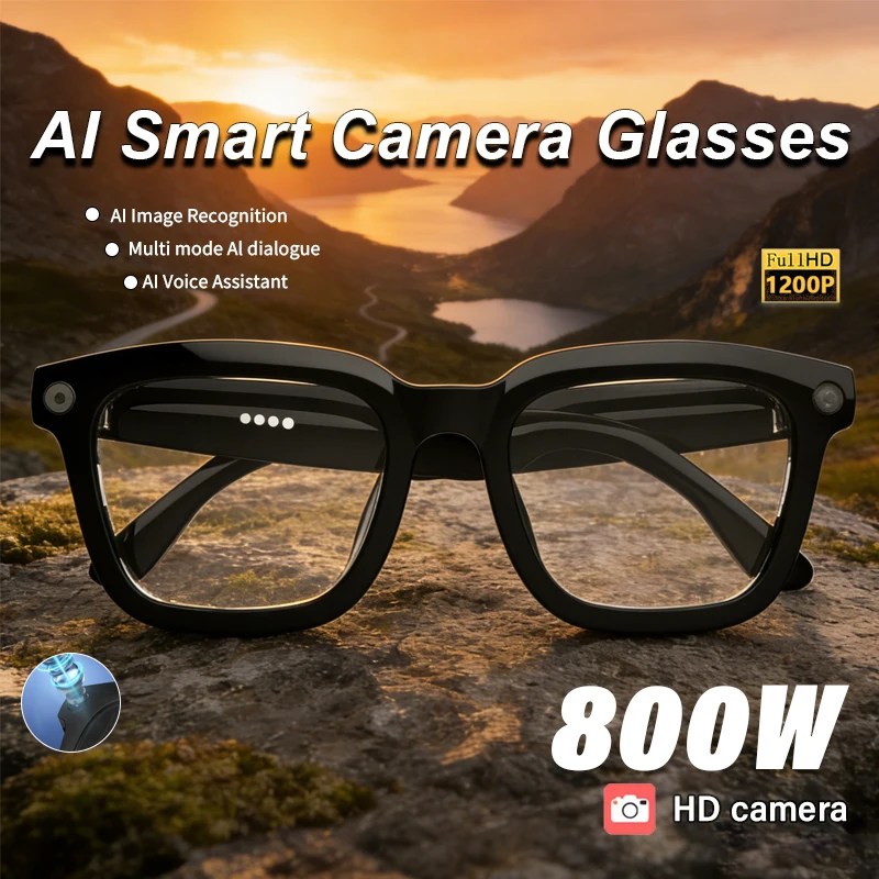 2026 New AI Smart Glasses 1080P Video Recording 800W Pixel HD Camera Multi-mode AI Conversation Language Assistant Smart Glasses
2026 New AI Smart Glasses 1080P Video Recording 800W Pixel HD Camera Multi-mode AI Conversation Language Assistant Smart Glasses
