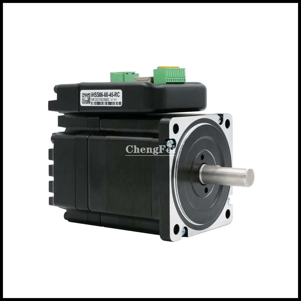 JMC Cnc Original NEMA34 4.2N.m 6A Integrated Stepper Servo Motor & Drive Support Modbus RS485 / CANopen
JMC Cnc Original NEMA34 4.2N.m 6A Integrated Stepper Servo Motor & Drive Support Modbus RS485 / CANopen