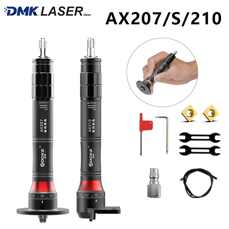 AX2 Series Portable Mini Pneumatic Chamfering Machine 45° Handheld Metal Deburring Tool Adjustable Beveling Arc Edge Trimming
AX2 Series Portable Mini Pneumatic Chamfering Machine 45° Handheld Metal Deburring Tool Adjustable Beveling Arc Edge Trimming