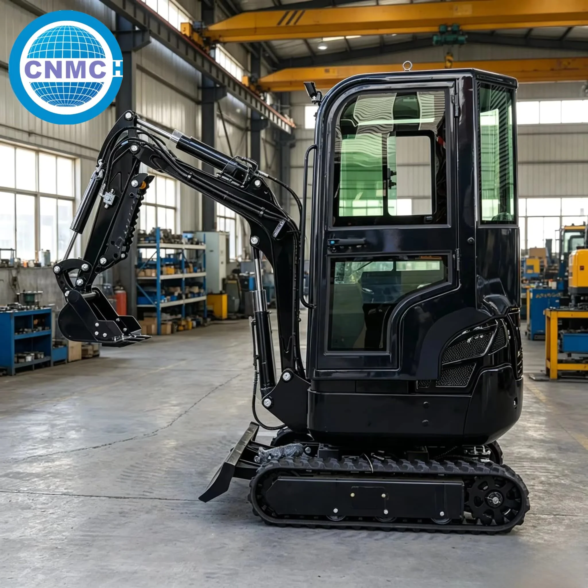 CNMC Crawler Mini Excavator 1.2 Ton Excavator Digger EPA CE Certification Compact Excavator With Cab Garden Farm Use
CNMC Crawler Mini Excavator 1.2 Ton Excavator Digger EPA CE Certification Compact Excavator With Cab Garden Farm Use