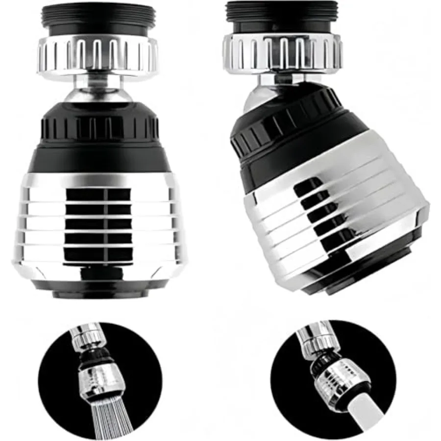 2PCS 360 Degree Swivel Faucet Aerator Deluxe Water Saving Faucet Sprayer Water Saving Bubbler Pressurized Faucet Filter Kitchen
2PCS 360 Degree Swivel Faucet Aerator Deluxe Water Saving Faucet Sprayer Water Saving Bubbler Pressurized Faucet Filter Kitchen