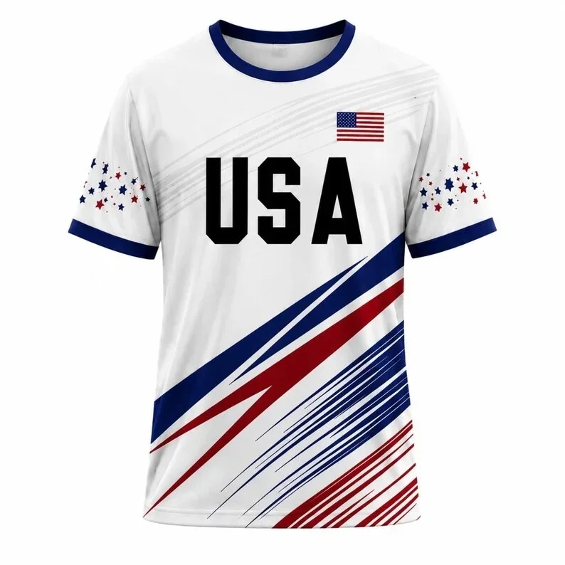 2026 USA Flag Football Jerseys Men Fast Drying Sports Training Fan Shirt Cultural Leisure Wear
2026 USA Flag Football Jerseys Men Fast Drying Sports Training Fan Shirt Cultural Leisure Wear