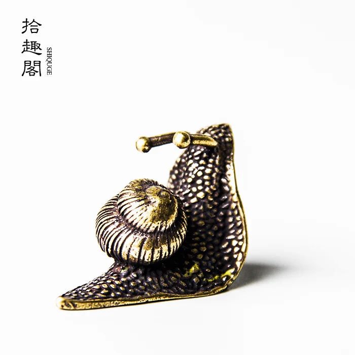 Медные металлические аксессуары в виде улитки ручной работы, милые маленькие чайные домашние животные
Медные металлические аксессуары в виде улитки ручной работы, милые маленькие чайные домашние животные