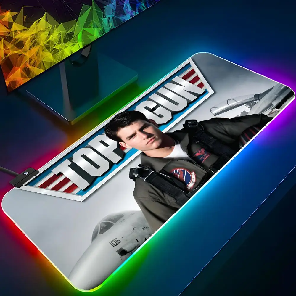 Top Gun Maverick Mouse Pad RGB Backlit Mouse Pad Laptop Mouse Pad Laptop Gamer Computer Desk Gaming Accessories
Top Gun Maverick Mouse Pad RGB Backlit Mouse Pad Laptop Mouse Pad Laptop Gamer Computer Desk Gaming Accessories