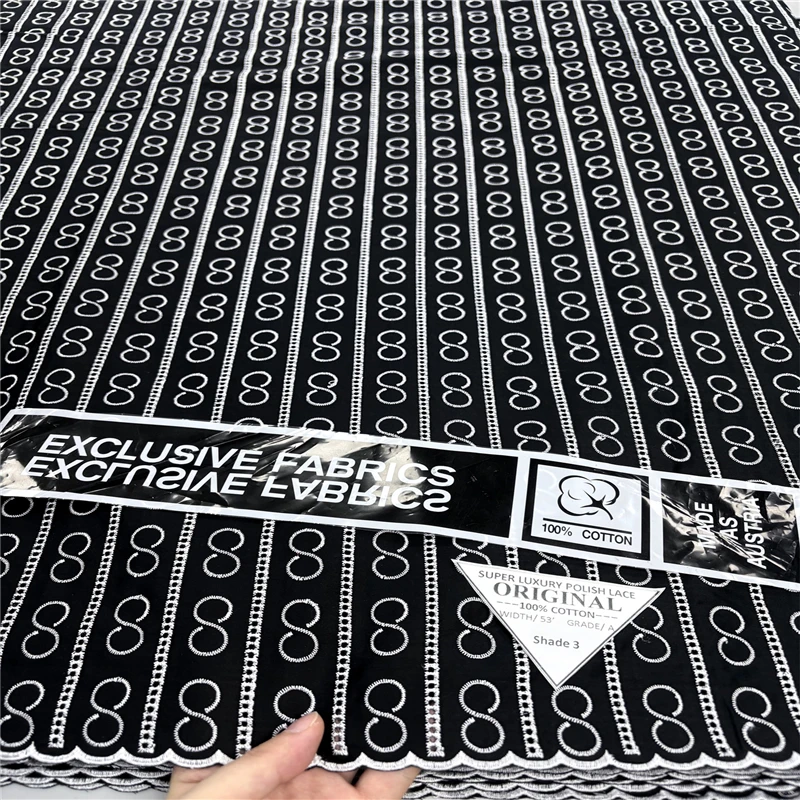 5 Yards Nigerian 100% Cotton Polish Satin Embroidery Fabric High Quality Swiss Voile Lace Material For Men Dubai Style 24L310121
5 Yards Nigerian 100% Cotton Polish Satin Embroidery Fabric High Quality Swiss Voile Lace Material For Men Dubai Style 24L310121