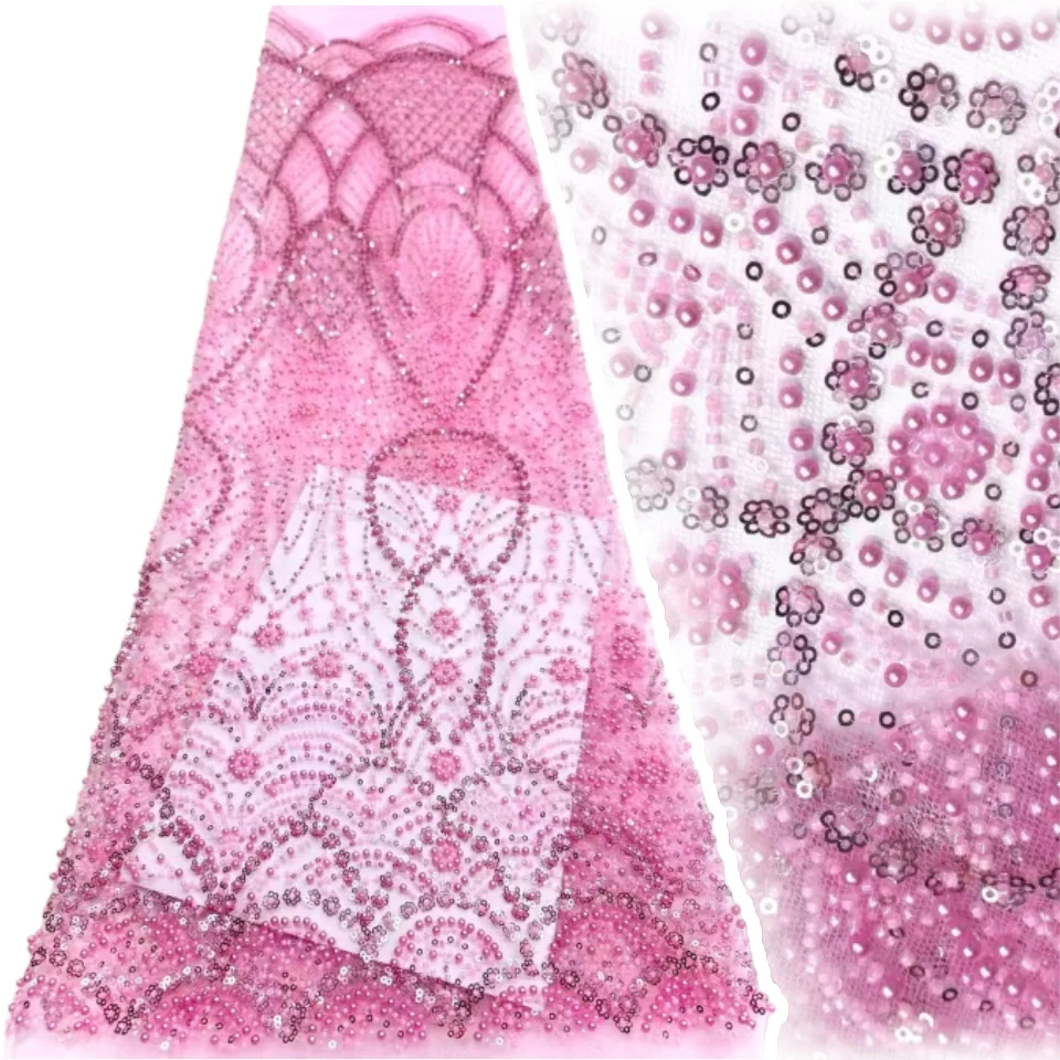 2026 нигерийская кружевная ткань с блестками, тяжелая ручная работа, роскошная французская вышивка бисером, бусины для свадьбы, последний стильный материал, 5 ярдов 1901
2026 нигерийская кружевная ткань с блестками, тяжелая ручная работа, роскошная французская вышивка бисером, бусины для свадьбы, последний стильный материал, 5 ярдов 1901