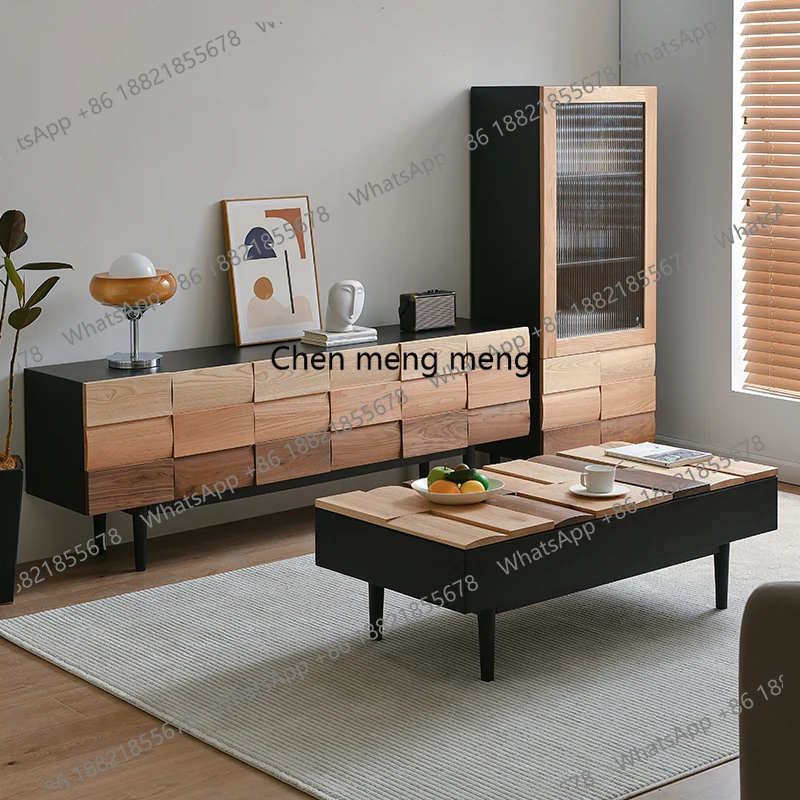 luxury TV cabinet with drawers solid wood storage cabinet floor standing dining cabinet decoration Modern living room furniture
luxury TV cabinet with drawers solid wood storage cabinet floor standing dining cabinet decoration Modern living room furniture