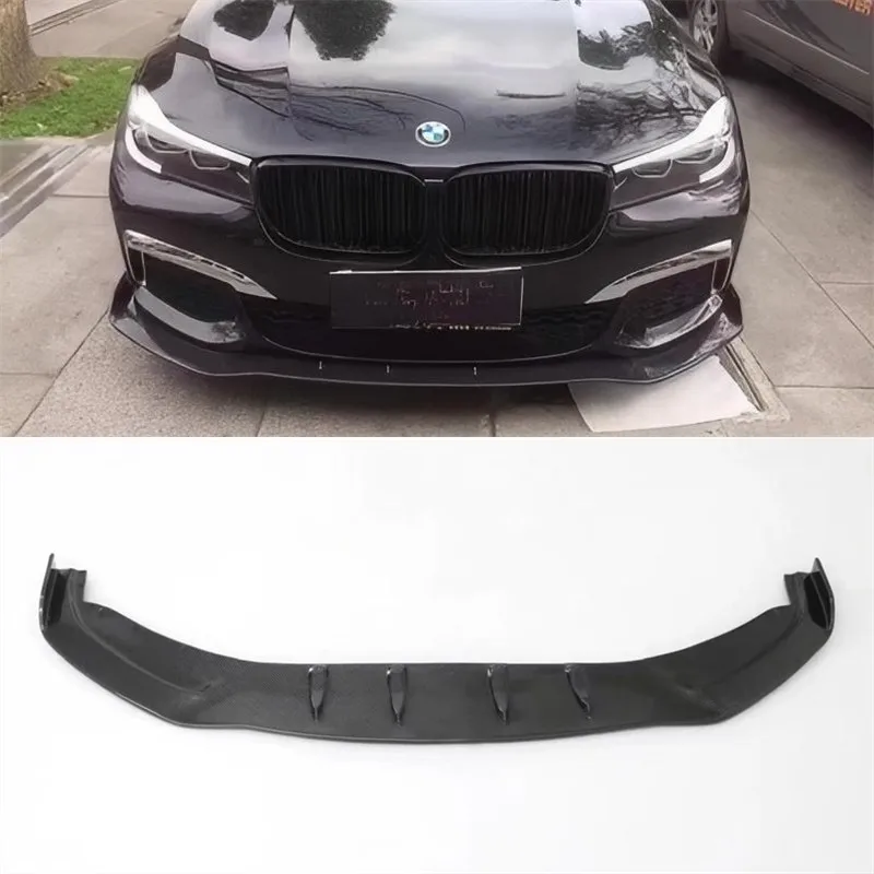 Для BMW 7 серии G10 G11 G12 730 740 760 16+ Передний бампер из настоящего углеродного волокна, нижняя губа под спойлер, сплиттер, комплект кузова 
Для BMW 7 серии G10 G11 G12 730 740 760 16+ Передний бампер из настоящего углеродного волокна, нижняя губа под спойлер, сплиттер, комплект кузова