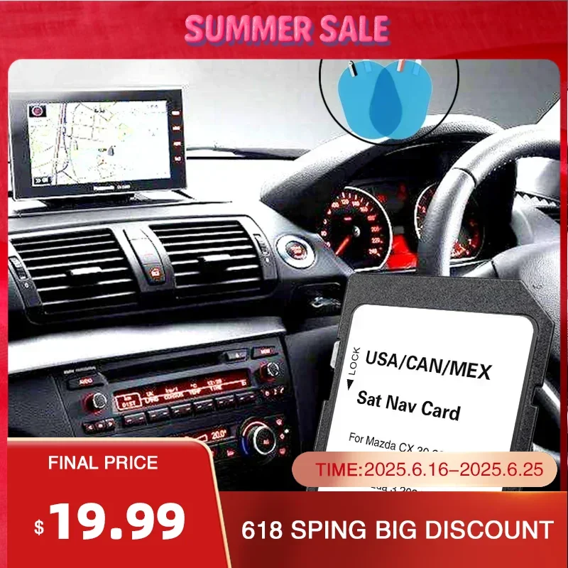 BGMR 2023 SD Card for Mazda 3 CX-30 Car SD Card Sat Nav Map Update North America Navigation Memory Card 16GB Free Shipping
BGMR 2023 SD Card for Mazda 3 CX-30 Car SD Card Sat Nav Map Update North America Navigation Memory Card 16GB Free Shipping