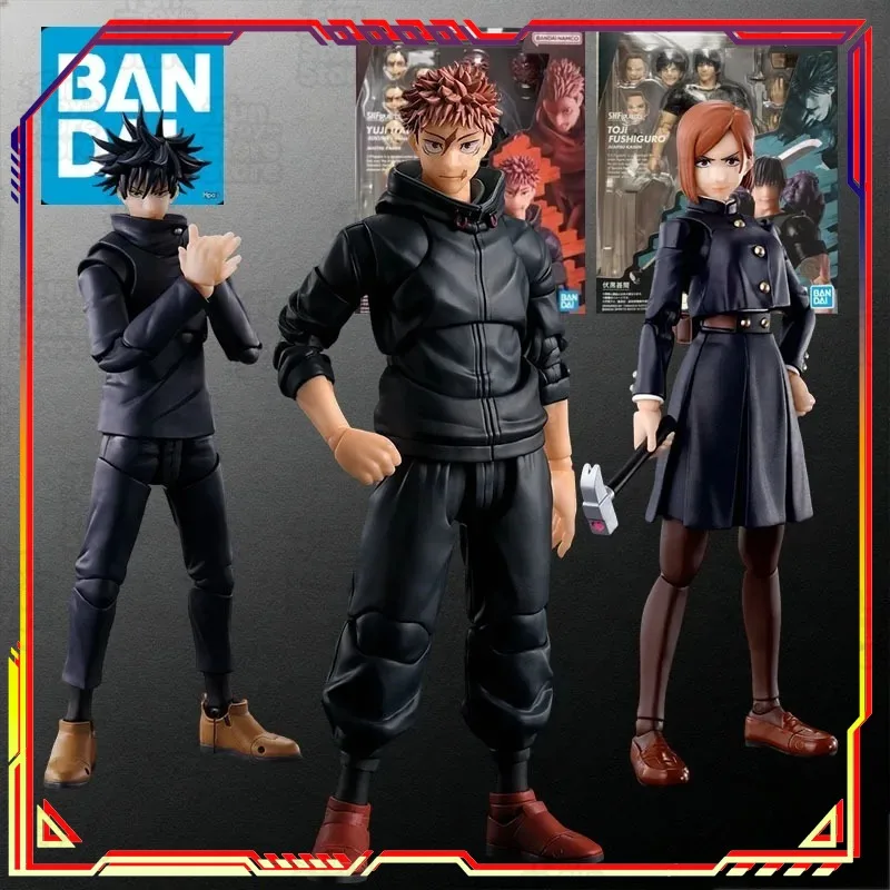 Jujutsu Kaisen Yuji Itadori SHF Action Figure 15cm Articulated Collectible Model with Interchangeable Hands Face Parts and
Jujutsu Kaisen Yuji Itadori SHF Action Figure 15cm Articulated Collectible Model with Interchangeable Hands Face Parts and