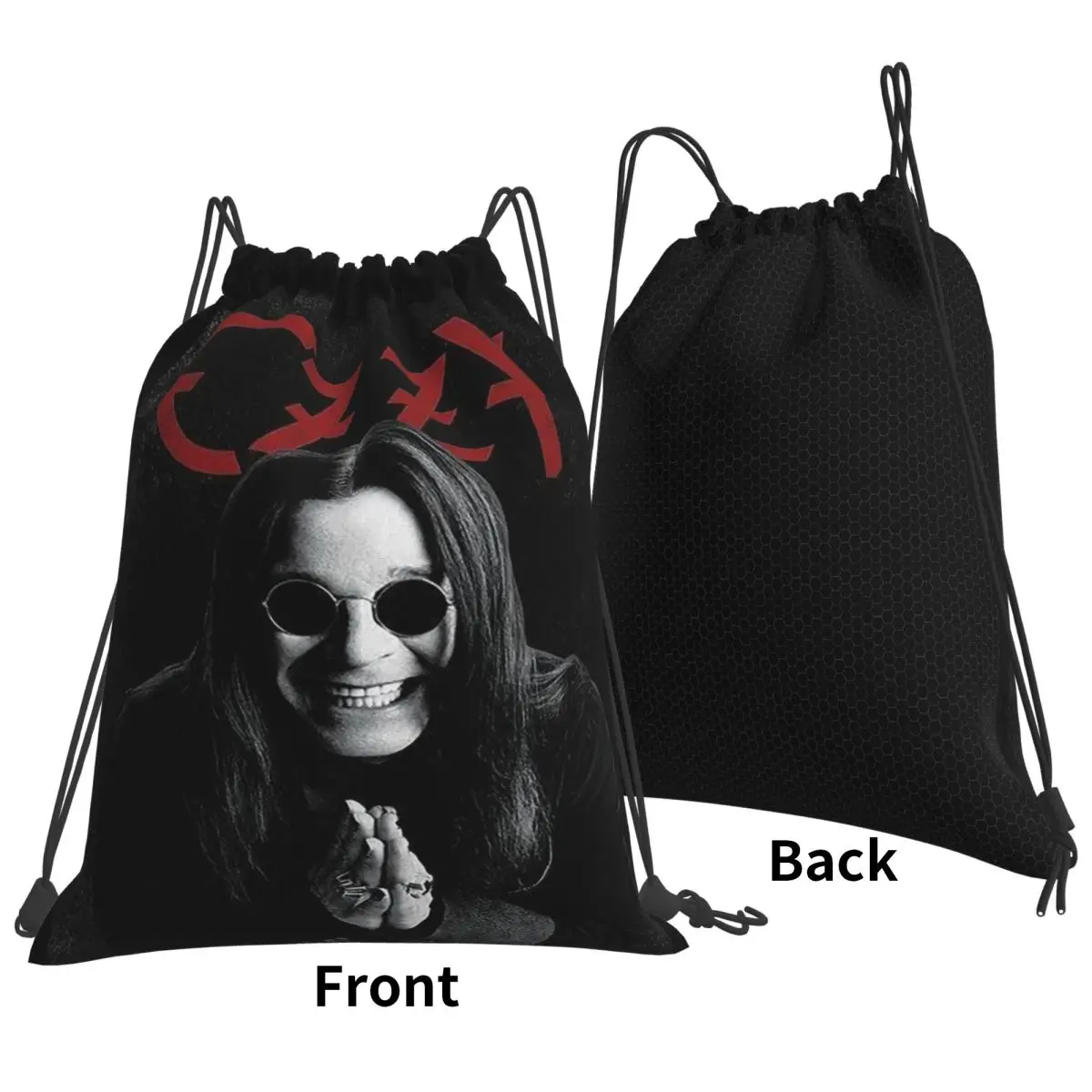 Ozzy Osbourne Backpacks Fashion Drawstring Bundle Pocket Sundries Bag Book Bags for Travel Students
Ozzy Osbourne Backpacks Fashion Drawstring Bundle Pocket Sundries Bag Book Bags for Travel Students