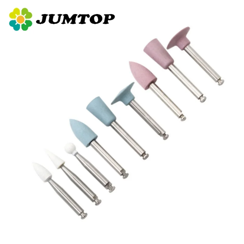 JUMTOP 9Pcs Dental Composite Polishing Kit RA 0309 Ceramic Silicone Rubber Polishers Set for Contra Angle Dentistry Tools
JUMTOP 9Pcs Dental Composite Polishing Kit RA 0309 Ceramic Silicone Rubber Polishers Set for Contra Angle Dentistry Tools