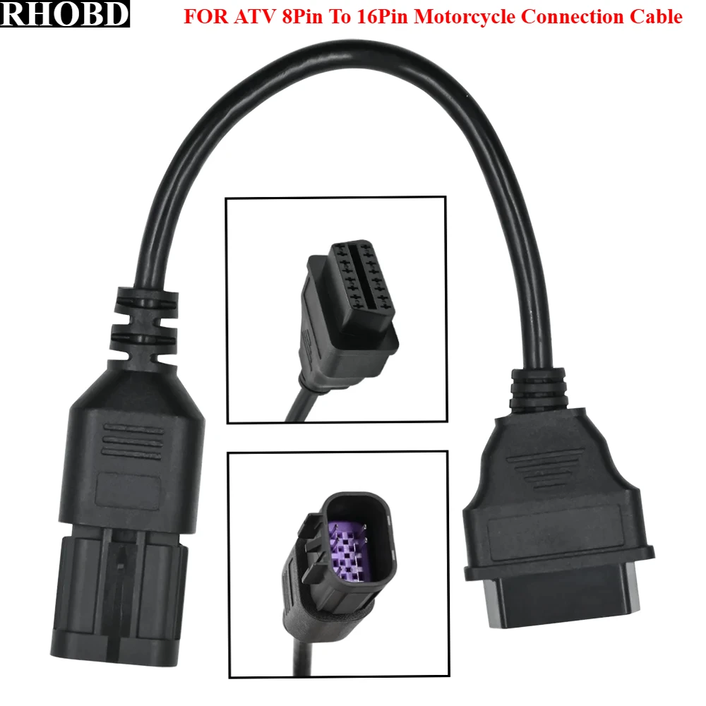 Для ATV 8-контактный на 16-контактный соединительный кабель для мотоцикла OBD2 диагностический адаптер для Polaris RZR/Ranger/General/Sportsman/ACE/Slingsho
Для ATV 8-контактный на 16-контактный соединительный кабель для мотоцикла OBD2 диагностический адаптер для Polaris RZR/Ranger/General/Sportsman/ACE/Slingsho