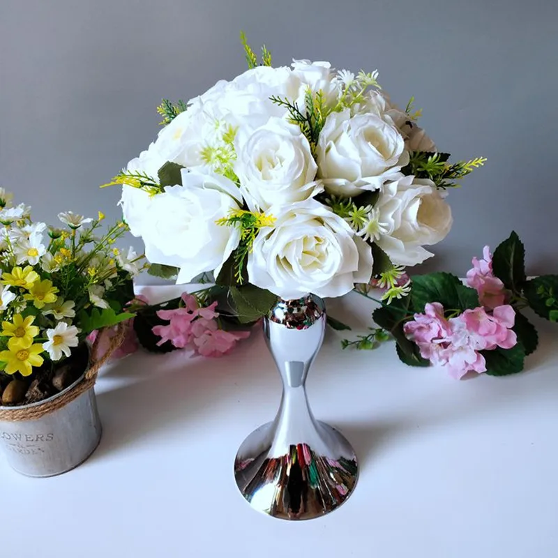 45CM Tall Wedding Table Centerpieces Decoration Mermaid Stand With Artificial Rose Flower Set For Party Christmas Decor 2 Pcs/Lo
45CM Tall Wedding Table Centerpieces Decoration Mermaid Stand With Artificial Rose Flower Set For Party Christmas Decor 2 Pcs/Lo
