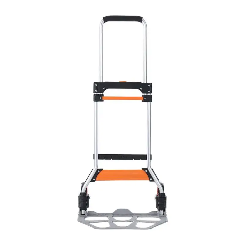 Aluminum Portable Dolly 27.5x15.3 Inch For Moving Warehouse Luggage Office, 275 lbs Load Capacity Telescoping Handle PP+TPR Wheels Convertible Design Folding Structure Heavy Duty Material
Aluminum Portable Dolly 27.5x15.3 Inch For Moving Warehouse Luggage Office, 275 lbs Load Capacity Telescoping Handle PP+TPR Wheels Convertible Design Folding Structure Heavy Duty Material
