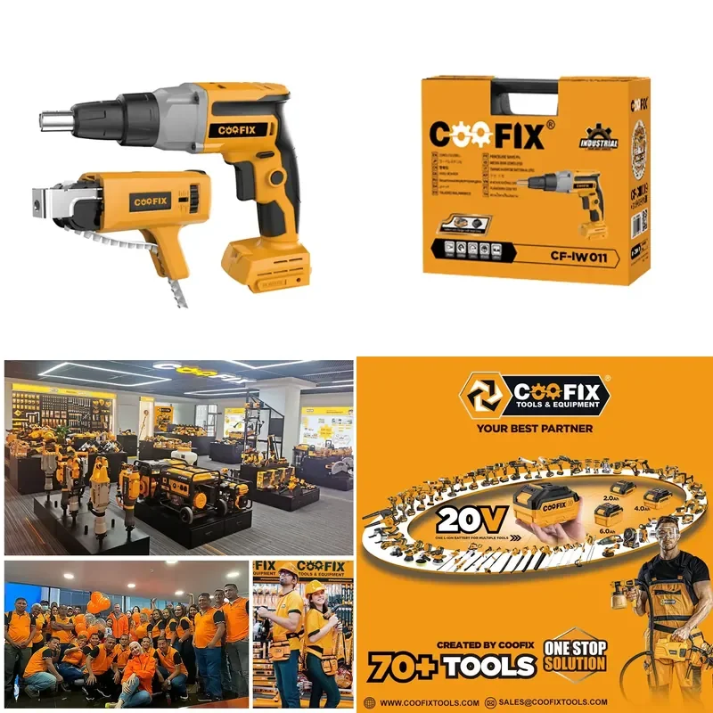 【CHIMU HOME】 Cordless Electric Screwdriver with Adjustable Torque for Drywall Installation
【CHIMU HOME】 Cordless Electric Screwdriver with Adjustable Torque for Drywall Installation