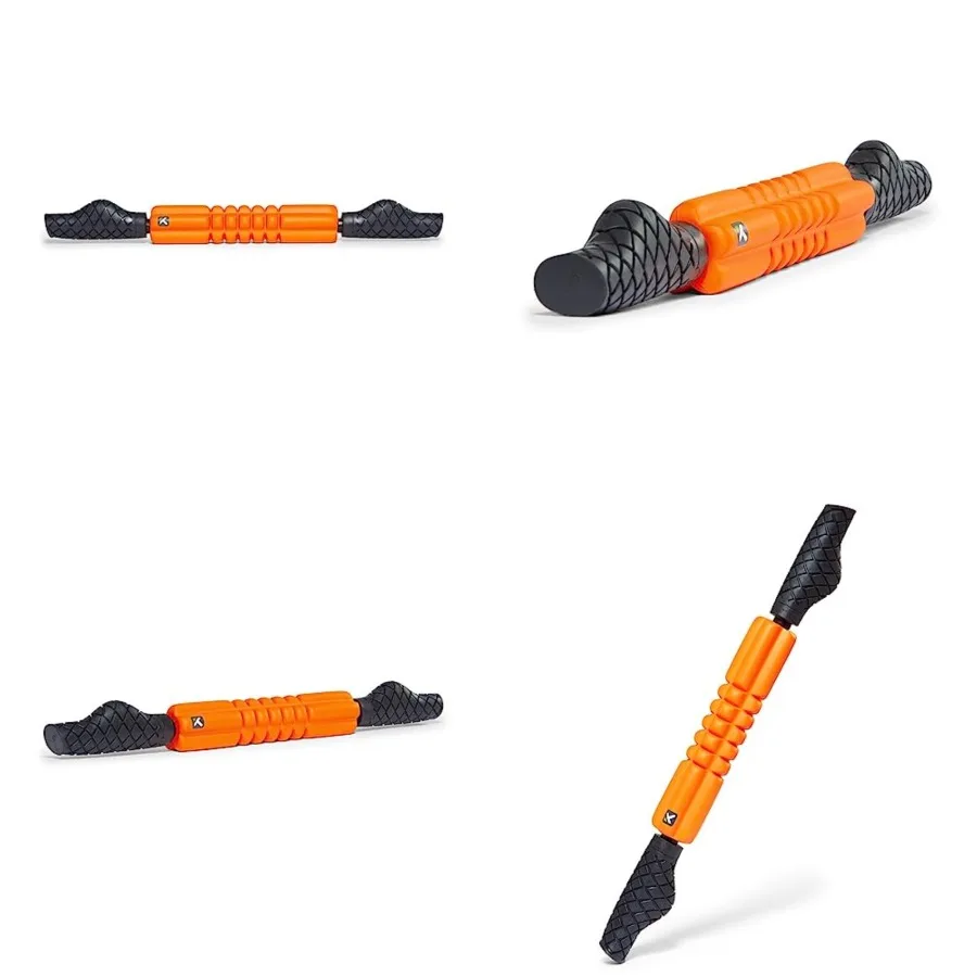Handheld Massage,Portable, handheld massage roller incorporating the variable surface design of the revolutionary grid foam rollers, Stick,21 inch long and less than 2.5 inch around makes it convenient for the gym, office, or on the road
Handheld Massage,Portable, handheld massage roller incorporating the variable surface design of the revolutionary grid foam rollers, Stick,21 inch long and less than 2.5 inch around makes it convenient for the gym, office, or on the road