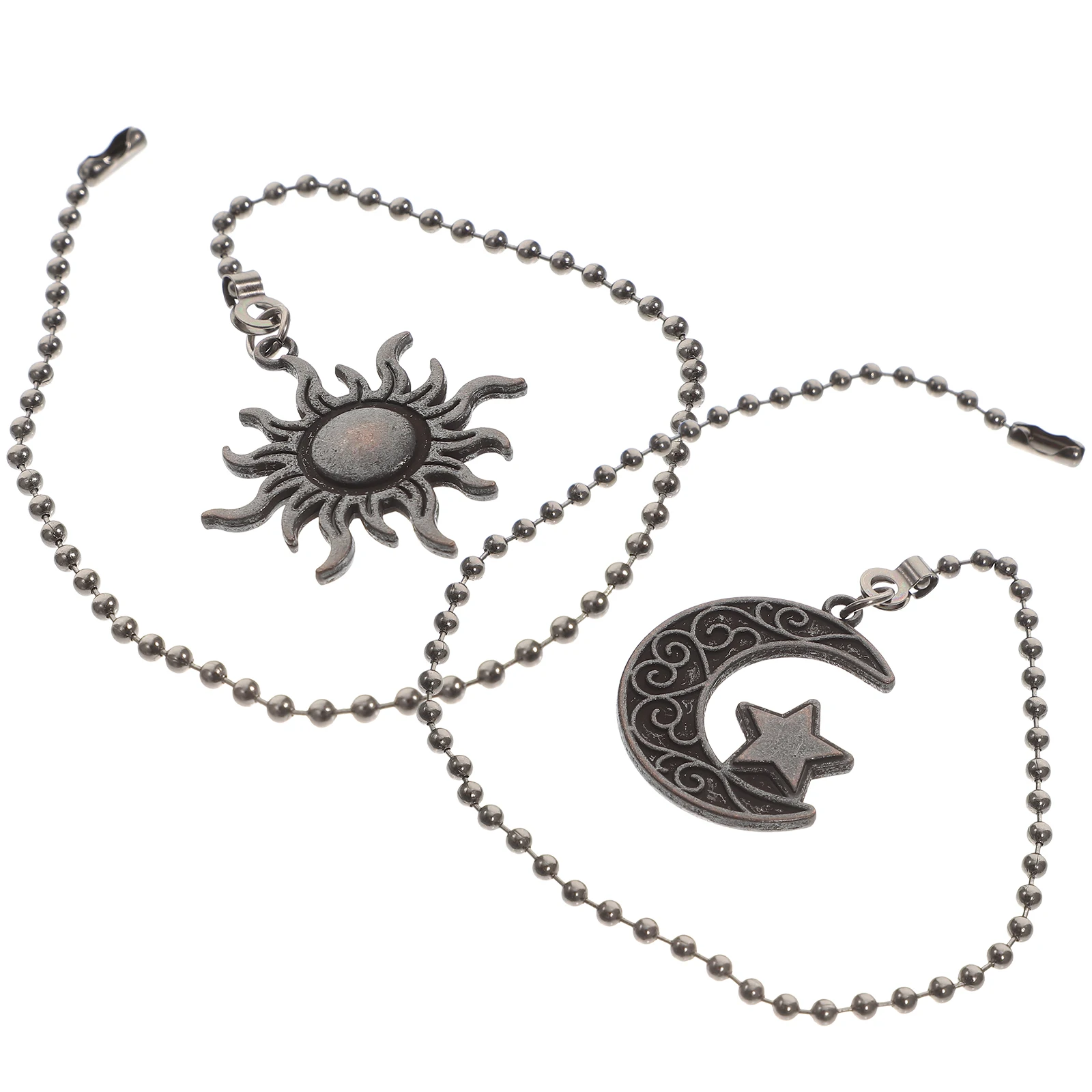 Vintage Style Ceiling Fan Pull Chain Replacement Decorative Chains for Lights Fans Extenders Moon Shaped Home Lighting naments
Vintage Style Ceiling Fan Pull Chain Replacement Decorative Chains for Lights Fans Extenders Moon Shaped Home Lighting naments