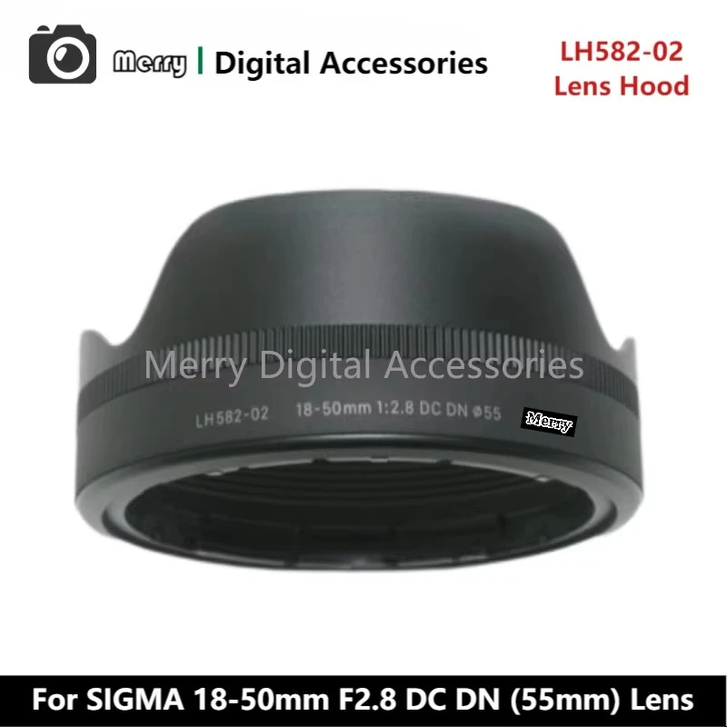 New Original Genuine Front Lens Hood LH582-02 For SIGMA 18-50mm F2.8 DC DN (55mm) Lens
New Original Genuine Front Lens Hood LH582-02 For SIGMA 18-50mm F2.8 DC DN (55mm) Lens