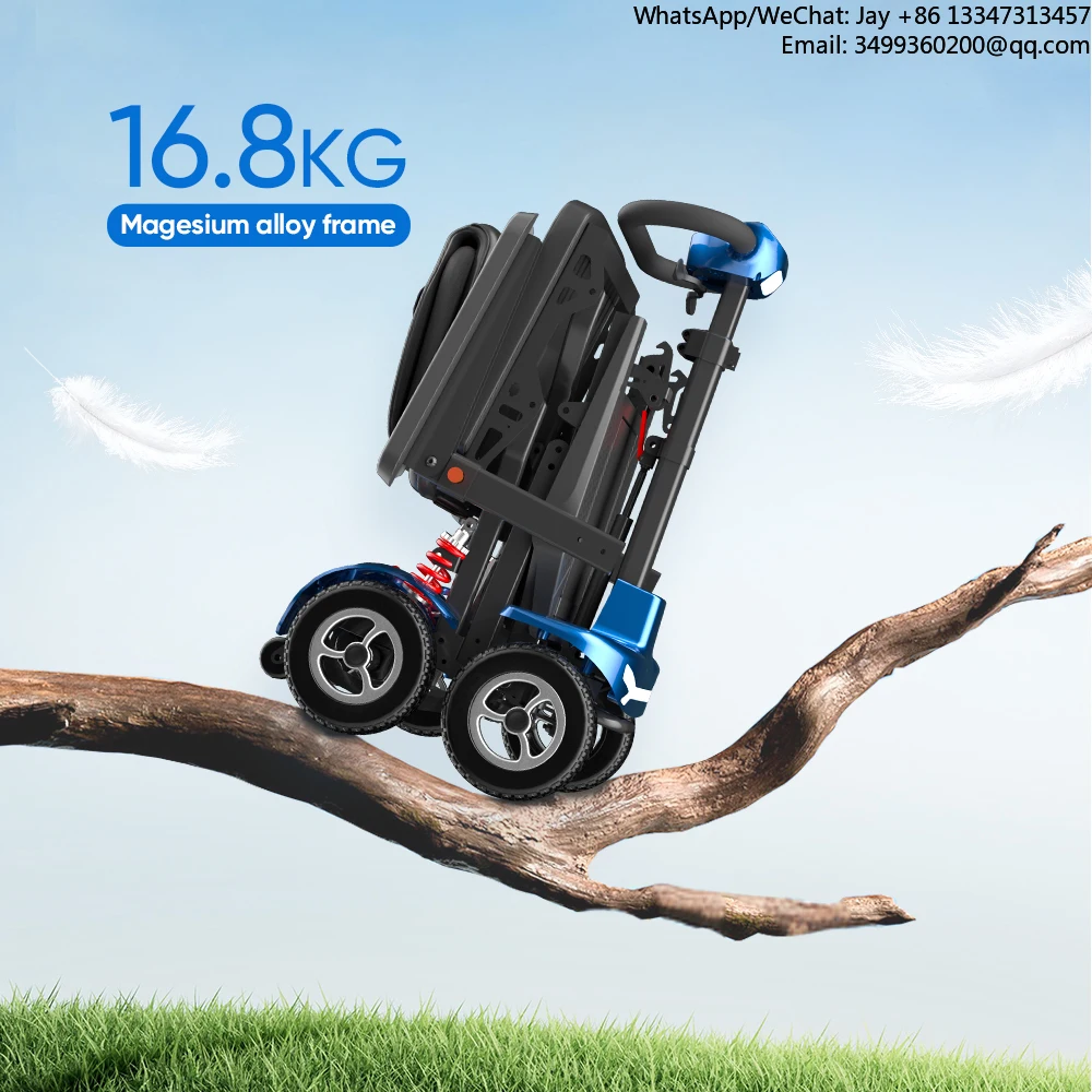 Складной легкий электрический скутер для пожилых людей, одобренный для авиаперелетов, весом 16,8 кг, из магниевого сплава, сверхлегкий
Складной легкий электрический скутер для пожилых людей, одобренный для авиаперелетов, весом 16,8 кг, из магниевого сплава, сверхлегкий