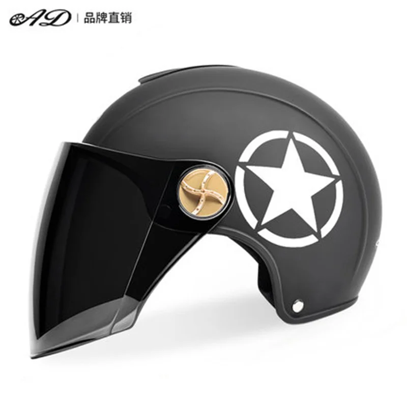 AD electric bike riding helmet men and women cute half helmet four seasons universal summer sun protection helmet cartoon helmet
AD electric bike riding helmet men and women cute half helmet four seasons universal summer sun protection helmet cartoon helmet