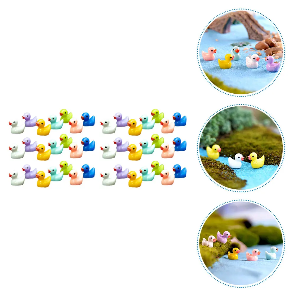 42 Pcs Dollhouse Mini Duck Ornaments Resin Animal Figurine Miniature Toy Figurines
42 Pcs Dollhouse Mini Duck Ornaments Resin Animal Figurine Miniature Toy Figurines