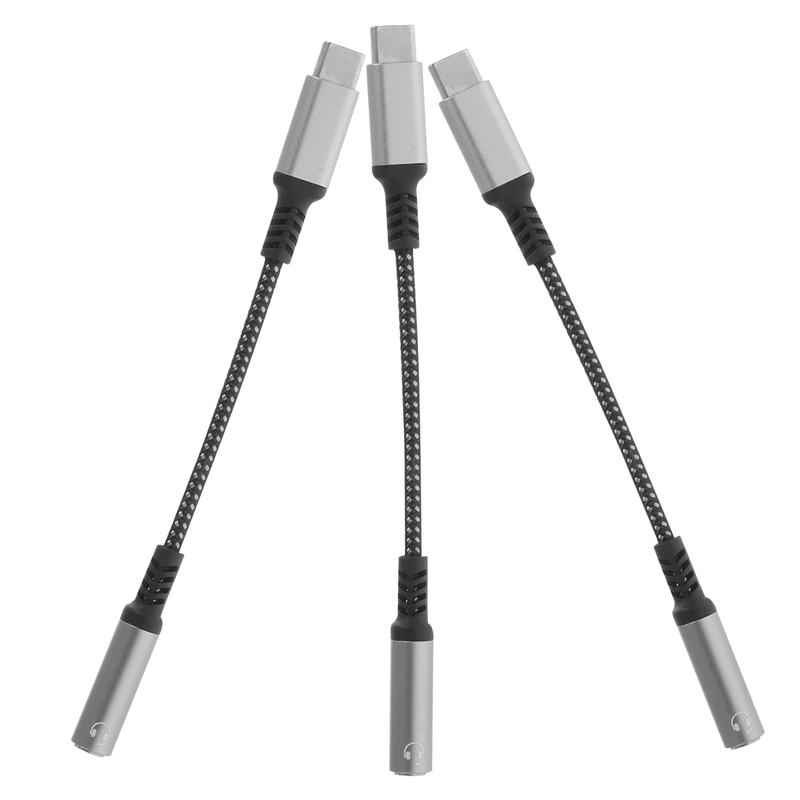 3 Pcs Type C to 3.5mm Headphone Adapter Cable Aluminum Alloy TPE Lightweight Audio Converter for Smartphones USB C to
3 Pcs Type C to 3.5mm Headphone Adapter Cable Aluminum Alloy TPE Lightweight Audio Converter for Smartphones USB C to