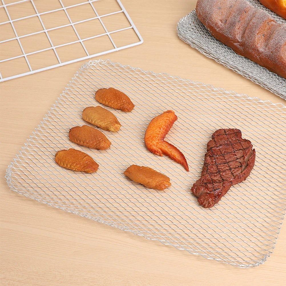 8pcs Bbq Grill Mat Aluminum Leak Proof Mesh Pad For Outdoor Grilling Baking Reusable Non-Stick Cooking Tool Barbecue
8pcs Bbq Grill Mat Aluminum Leak Proof Mesh Pad For Outdoor Grilling Baking Reusable Non-Stick Cooking Tool Barbecue