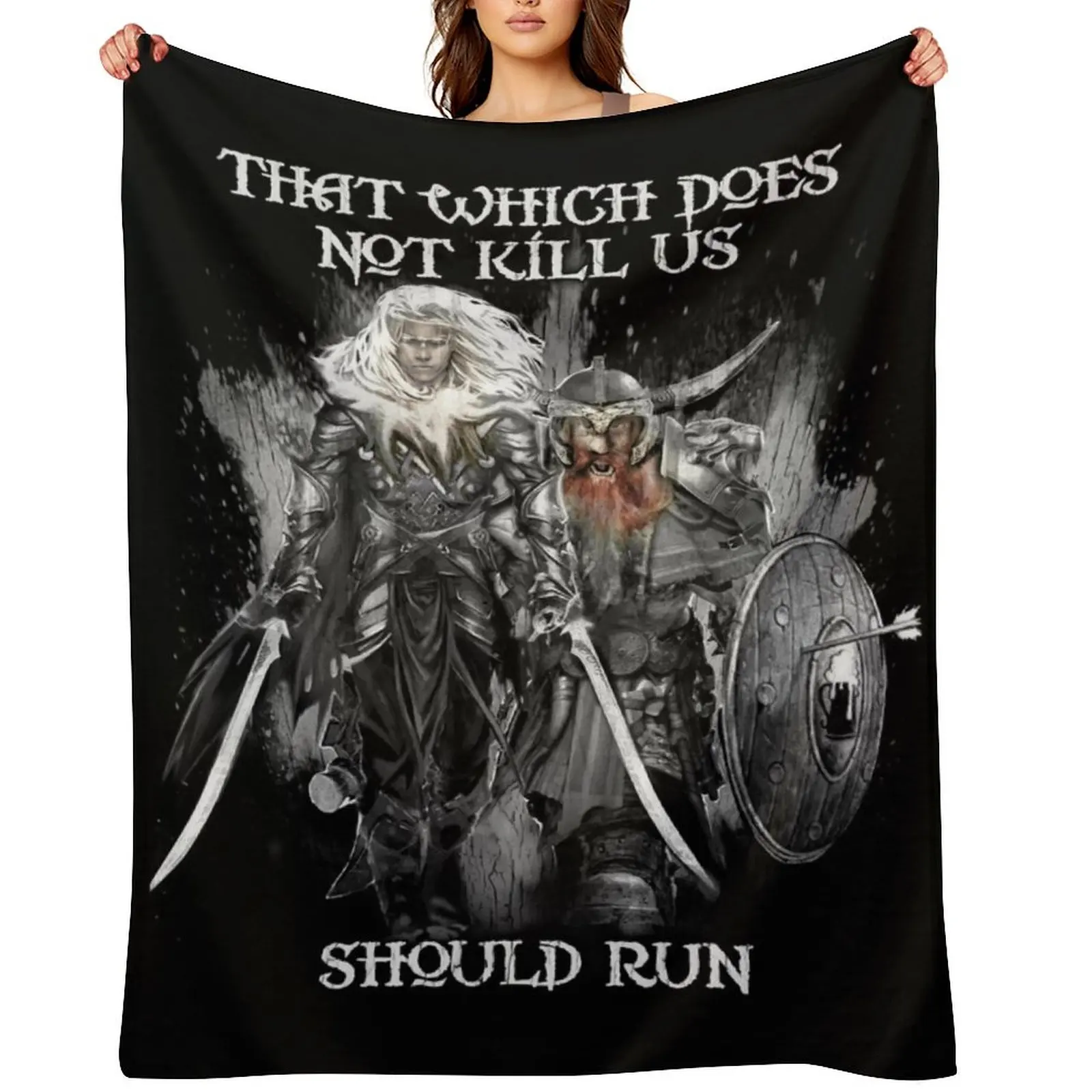 Drizzt Do'Urden and Bruenor Battlehammer Throw Blanket Luxury St Beach anime Plush Blankets
Drizzt Do'Urden and Bruenor Battlehammer Throw Blanket Luxury St Beach anime Plush Blankets