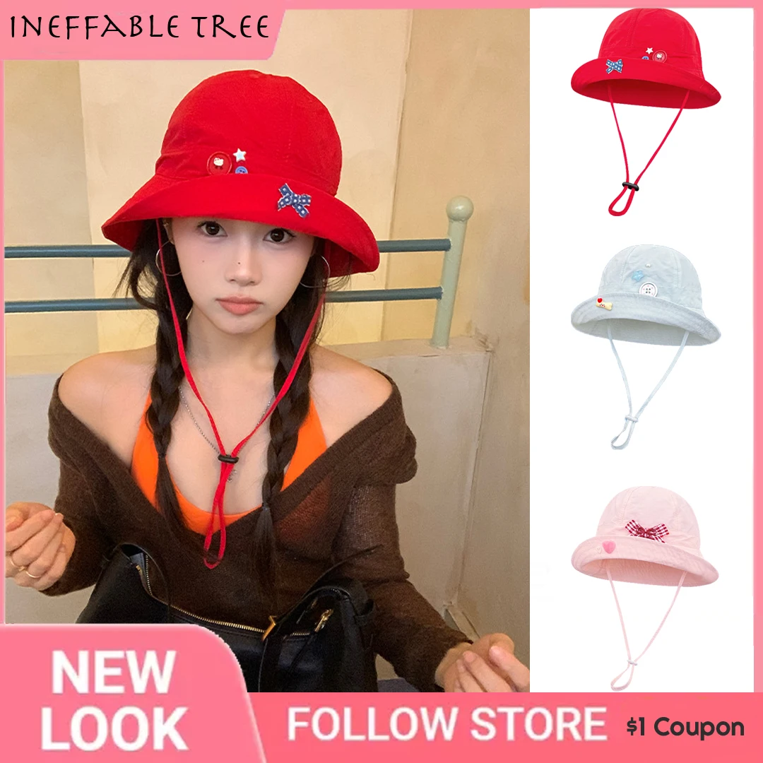 Red Quick-drying Flip Brim Bow Fisherman Hats for Women Summer Thin Section Breathable Basin Cap Show Face Small Sunscreen Gorro
Red Quick-drying Flip Brim Bow Fisherman Hats for Women Summer Thin Section Breathable Basin Cap Show Face Small Sunscreen Gorro