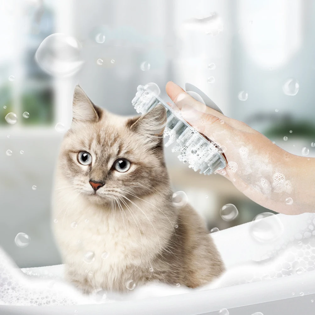 Silicone Pet Grooming Brush Cat Dog Hair Remover Bathing Tool Non Slip Comb Ergonomic Design For Daily Use Cleaning Pets Hair
Silicone Pet Grooming Brush Cat Dog Hair Remover Bathing Tool Non Slip Comb Ergonomic Design For Daily Use Cleaning Pets Hair