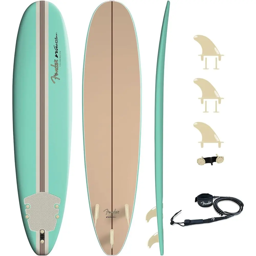 Collaboration 8T Surfboard: High-Density Graphic Deck, Slick Bottom, Suitable for Kids & Adults, with Accessories and Leg Leash
Collaboration 8T Surfboard: High-Density Graphic Deck, Slick Bottom, Suitable for Kids & Adults, with Accessories and Leg Leash